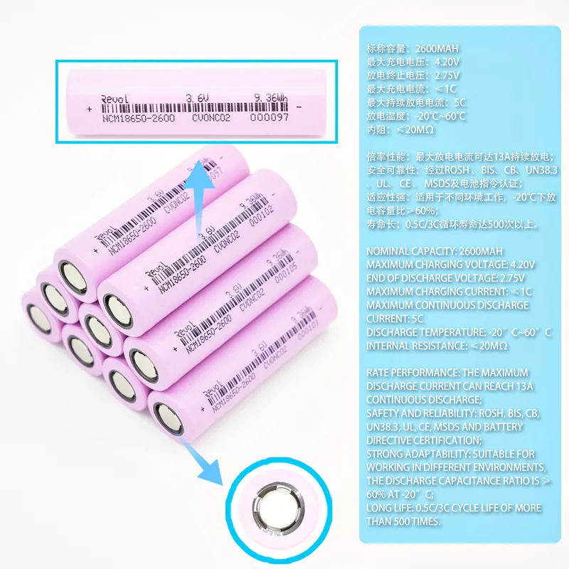 NCM18650-2600ED